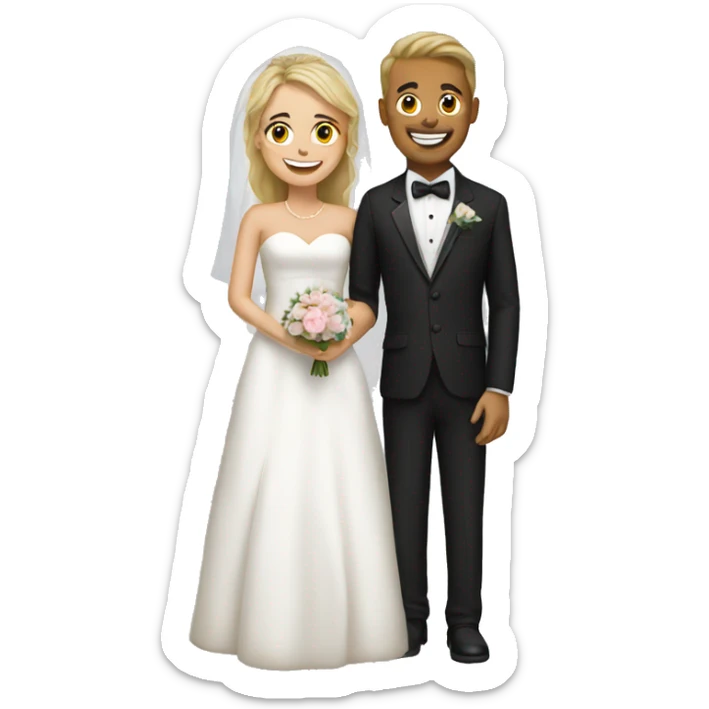Wedding sticker