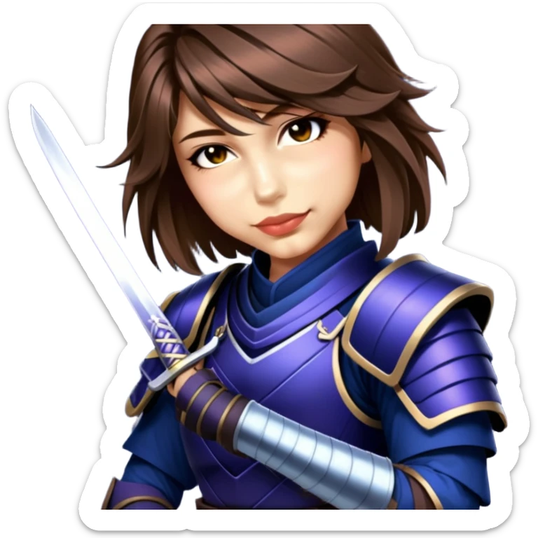 Mystic Samurai sticker