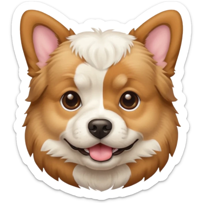 Can you do a mix of a Maltese, pPomeranian, bulldog and corgi sticker
