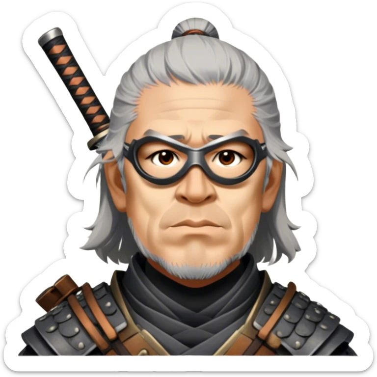 Samurai Ronin sticker