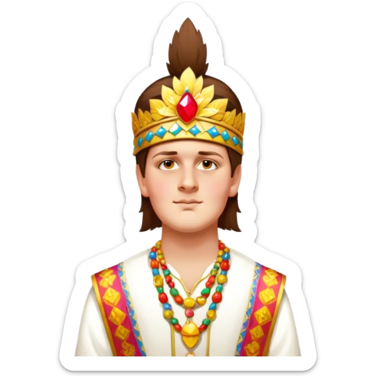 Colorful Parade Participant sticker