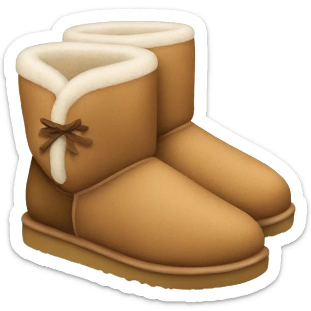 UGG slippers  sticker