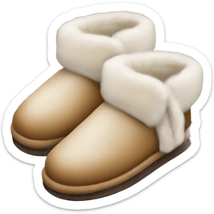 UGG slippers  sticker