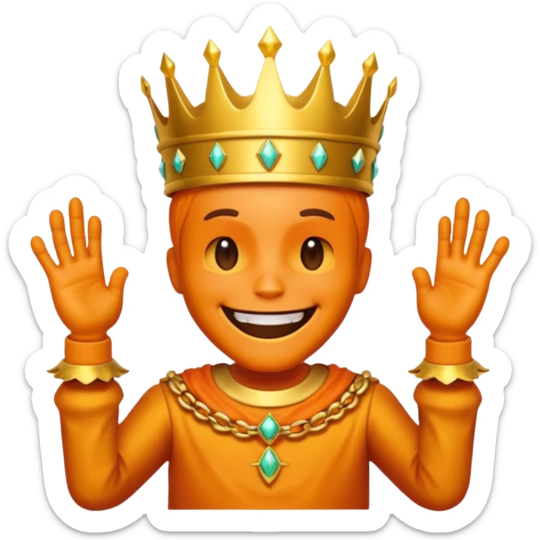 creame un emote de la skin Inferno Skeleton Balvin de fortnite, es naranja la skin sticker