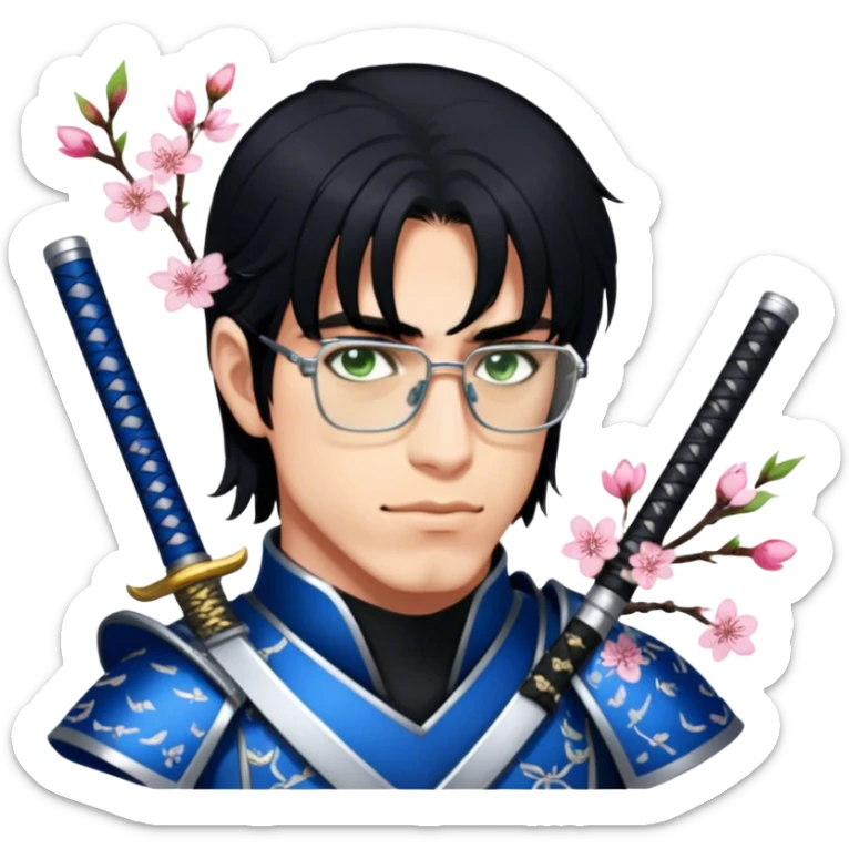 Samurai Warrior sticker