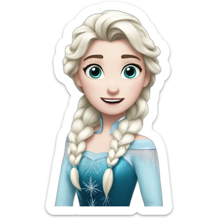 frozen sticker