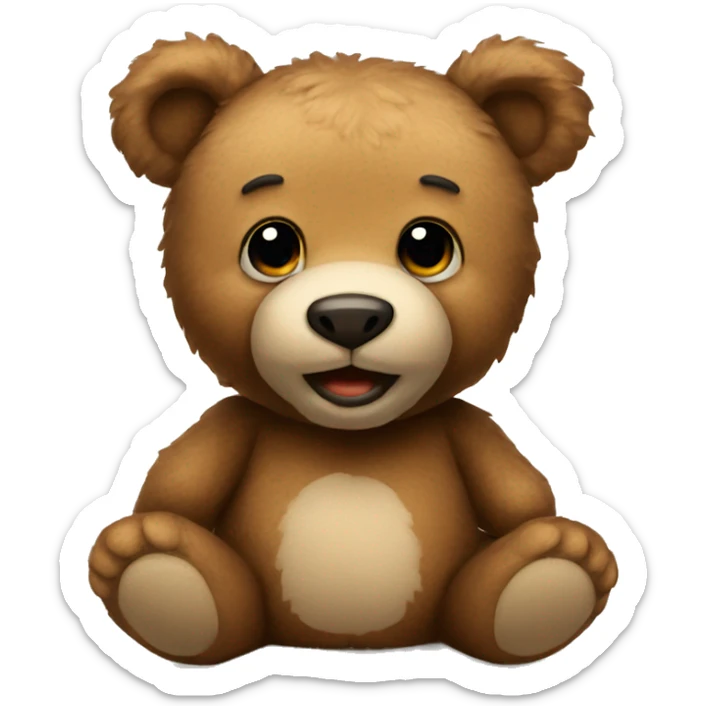Teddy bear  sticker