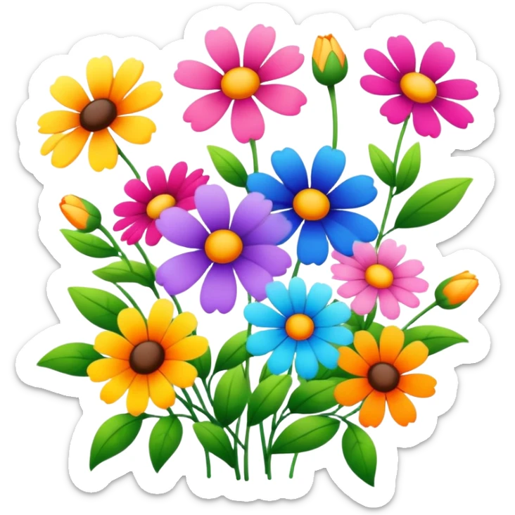 flowers  sticker