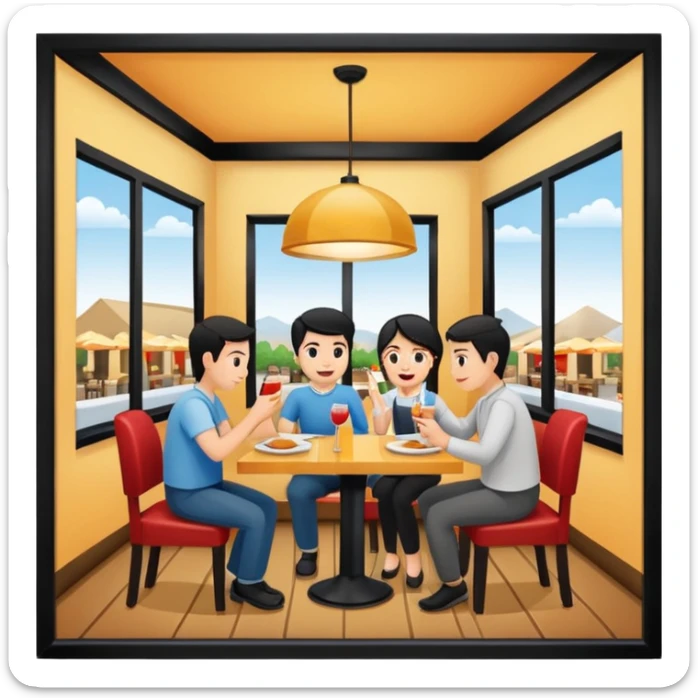 The name of the project is what to eat now, and it's a site that recommends restaurants according to the temperature sticker