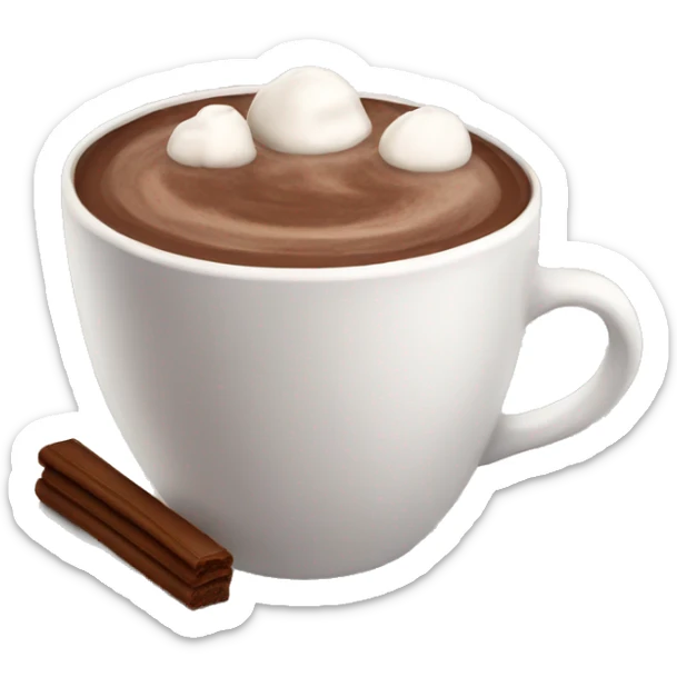 Hot chocolate  sticker
