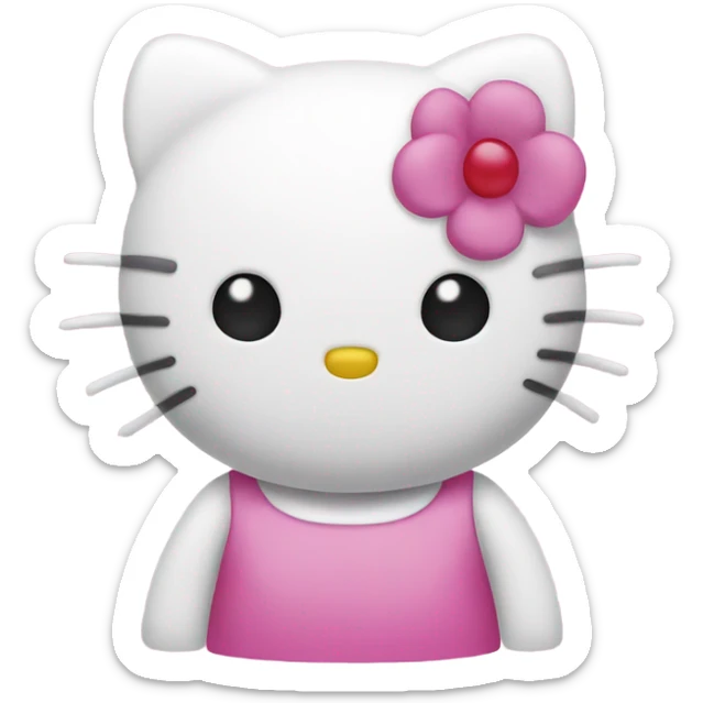 Hello kitty sticker