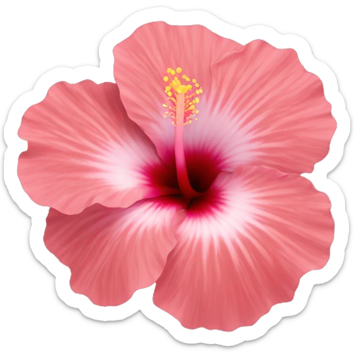 Hibiscus sticker