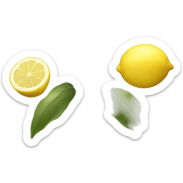 lavender with lemon sticker