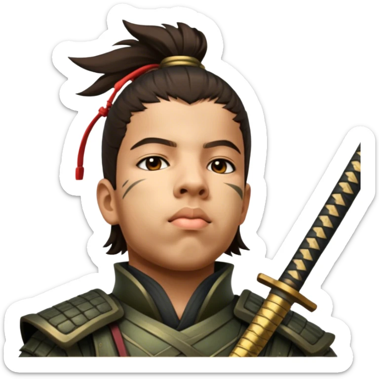 Ancient Samurai sticker