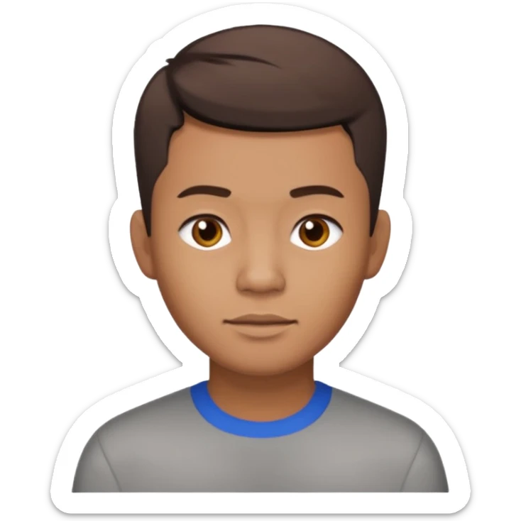 Pinoy version kahawig ni Mark Ruffalo 25 years old fade hair cut sticker