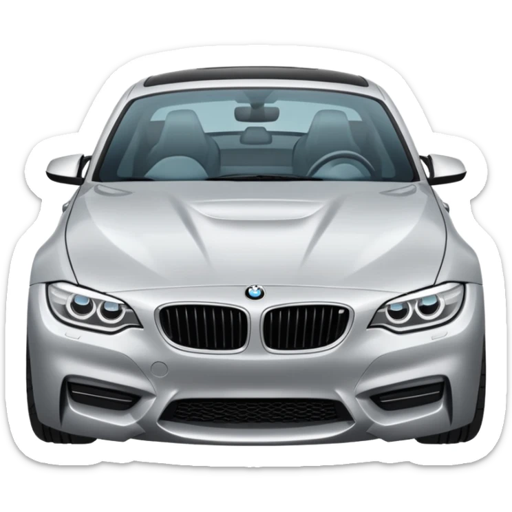 Машина бмв sticker