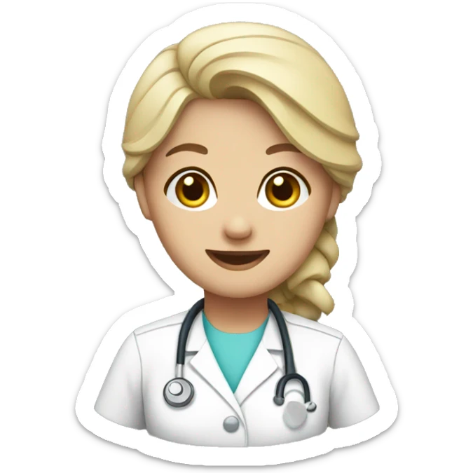 Nurse sticker