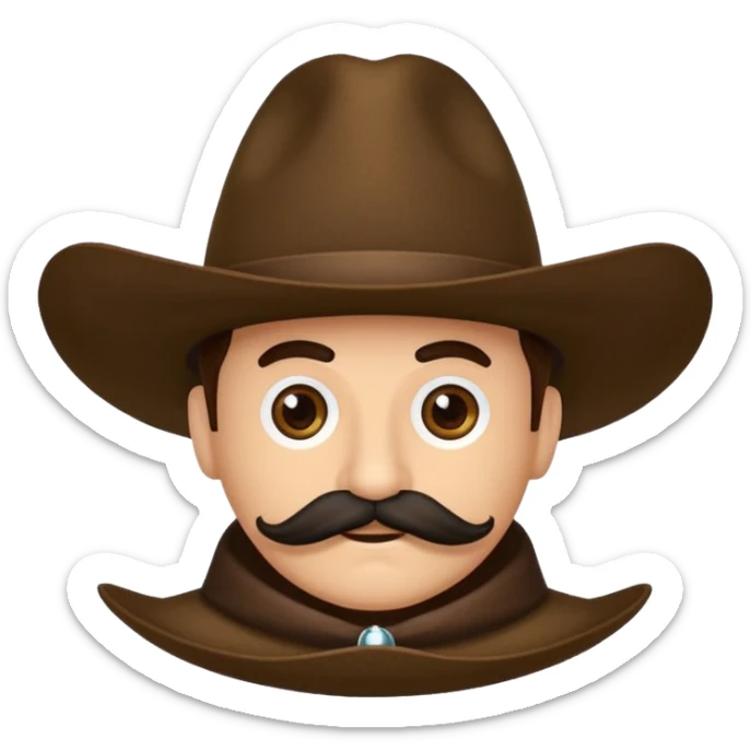 me puedes hacer un grano de café antropomorfo con bigote y sombrero 



 sticker