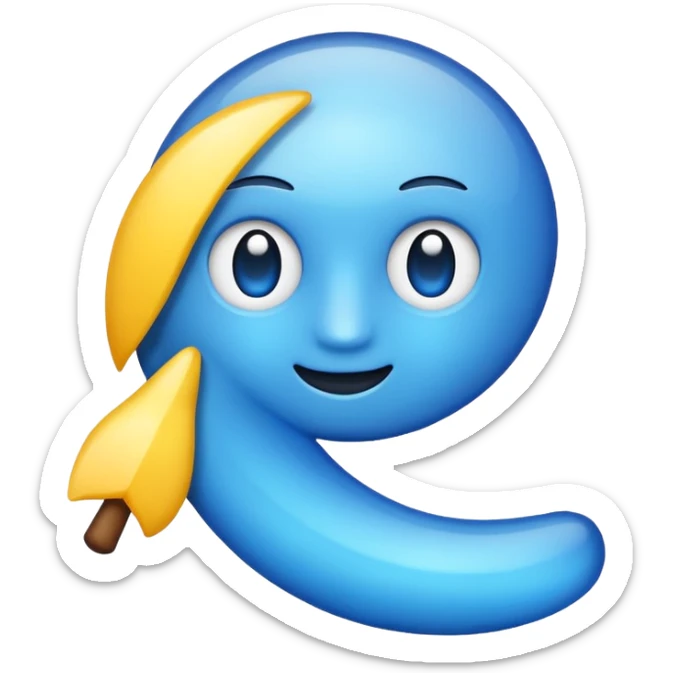 I want emojis for NASDAQ future something blue I say and fancy looking NQ1 for the symbol?  sticker