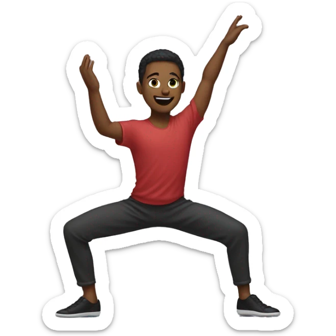 Dance sticker