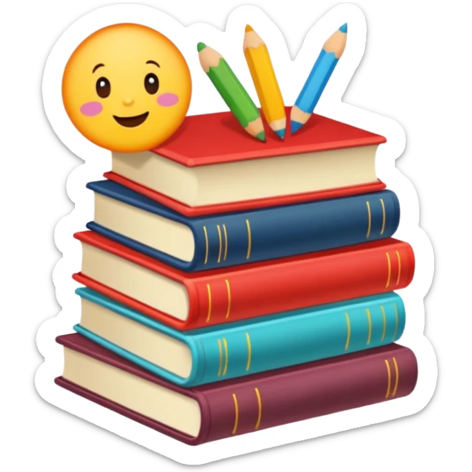 O sea que todo está muy cute los puros libros son muy cute todo sea muy kids los stickers sticker