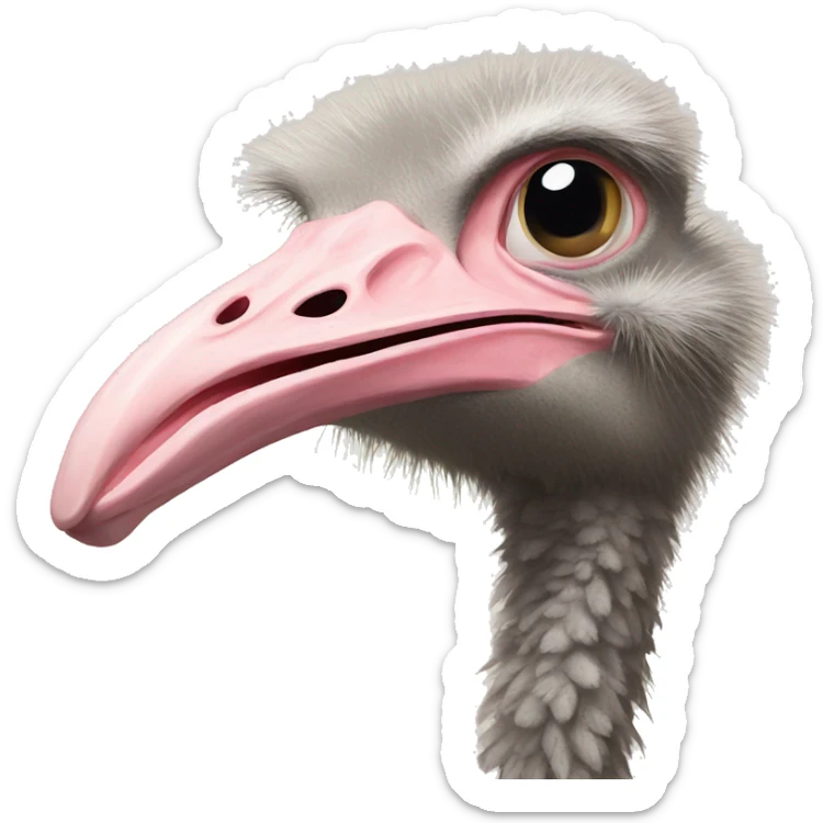 OSTRICH  sticker