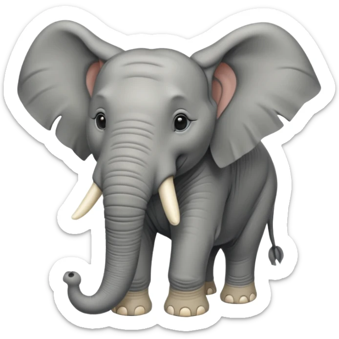elephant sticker