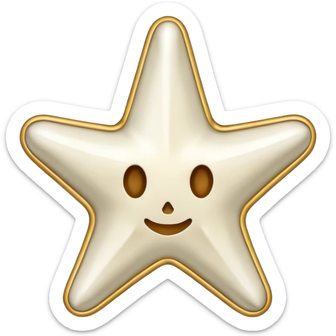 starshape made of bone. no face . no outer ridge. no eyes. no. nose. no mouth. just a star stop rendering a face on it/ plane white star sticker