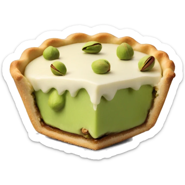 pistachio pie sticker