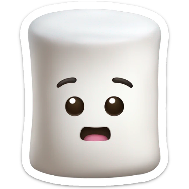 Marshmallows sticker