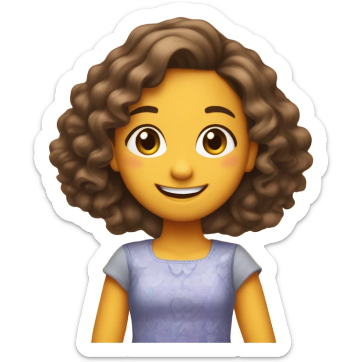 Crie uma menina  sticker