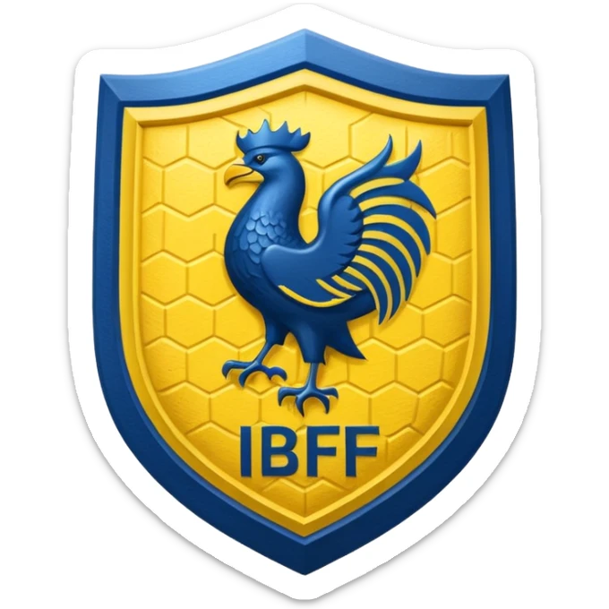 The real logo of the danish football club Brøndby IF sticker