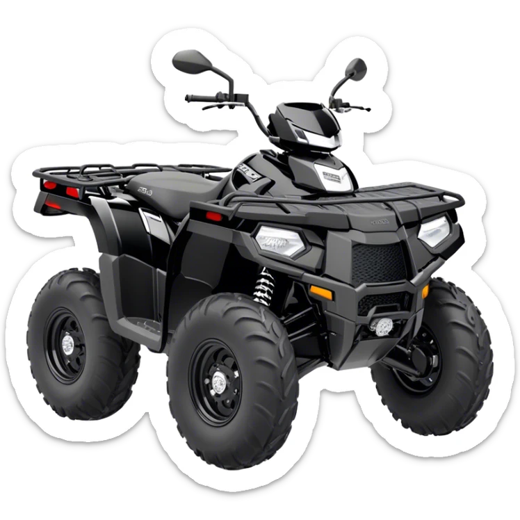 ATV - Polaris Sportsman 570 (Model Year: 2022) (Iconic colour: Black) sticker