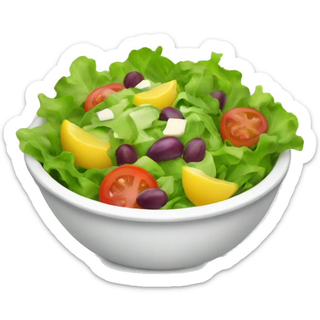 Salad sticker