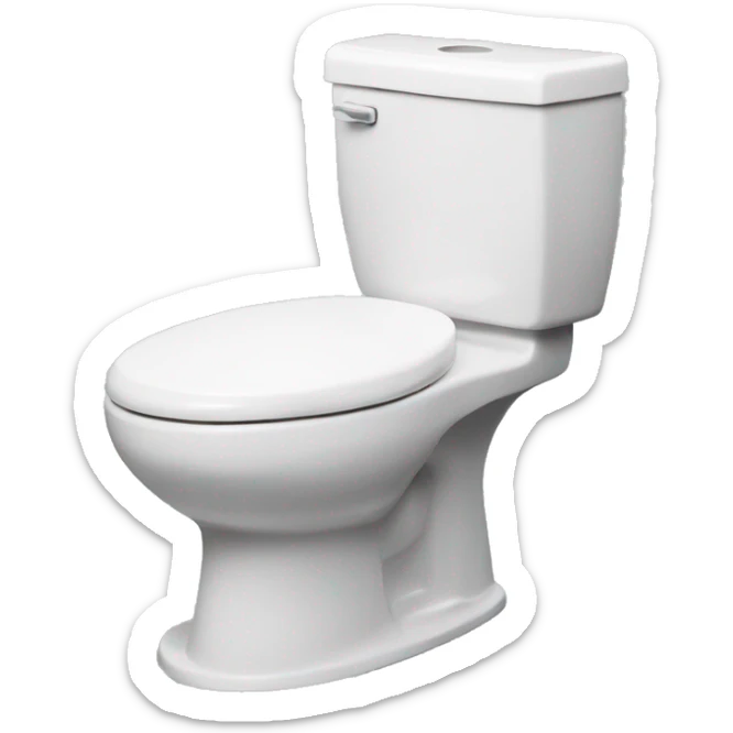 Skibidi toilet sticker