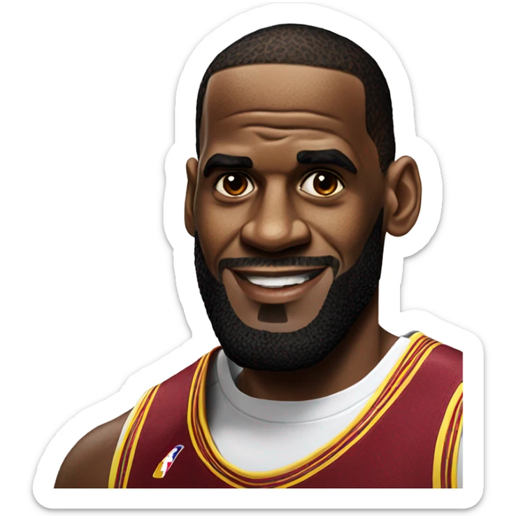 lebron james sticker
