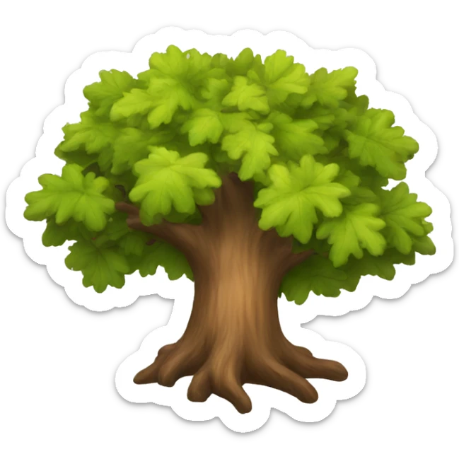 oak sticker