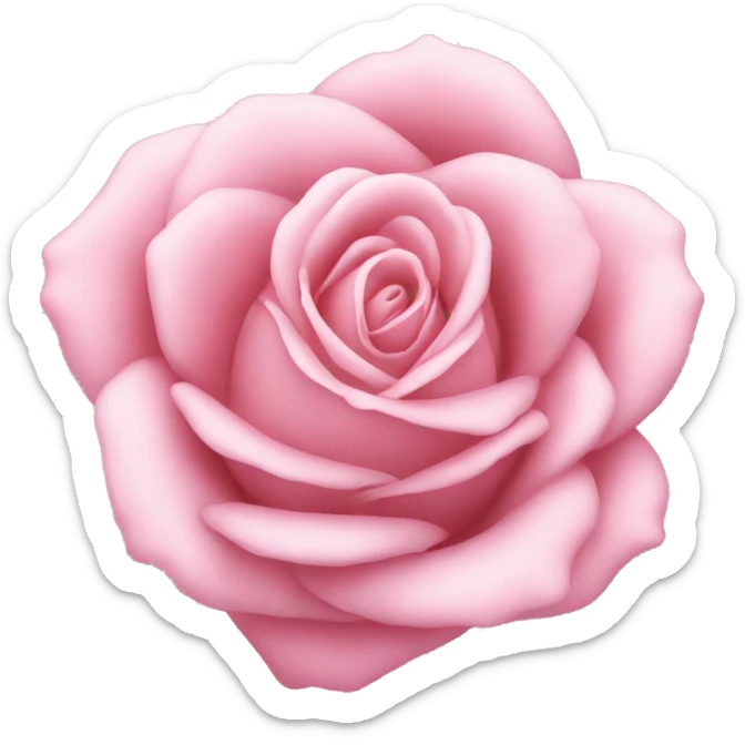 Cœur pastel rose sticker