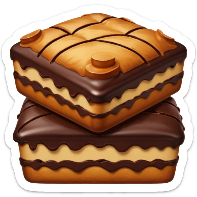 Chocolate pastry  sticker