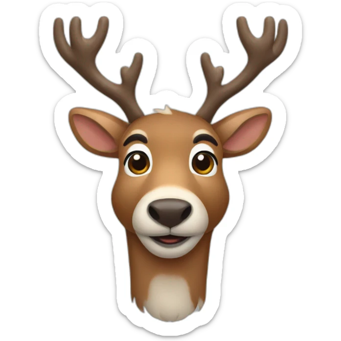  Reindeer sticker