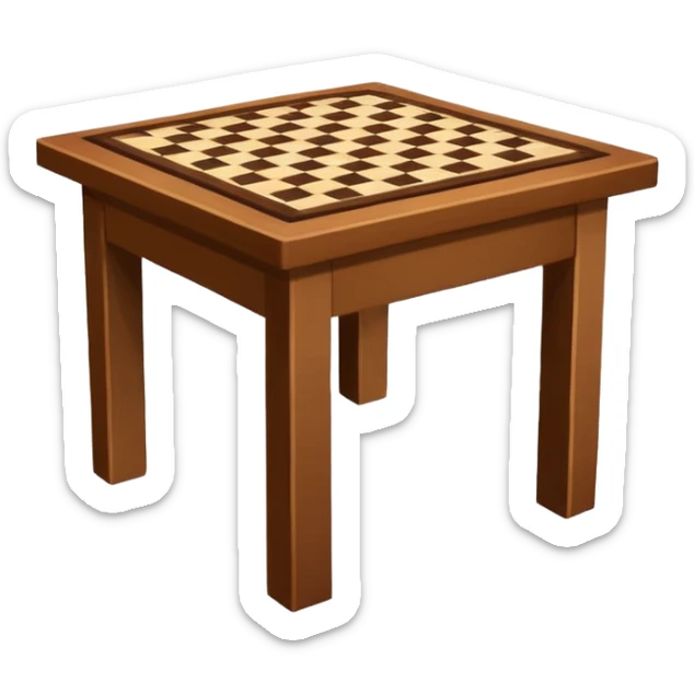 xadrez table sticker