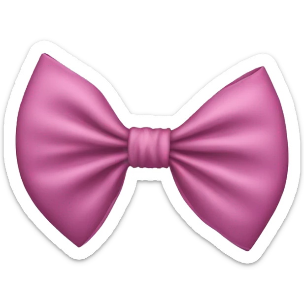 Bow sticker
