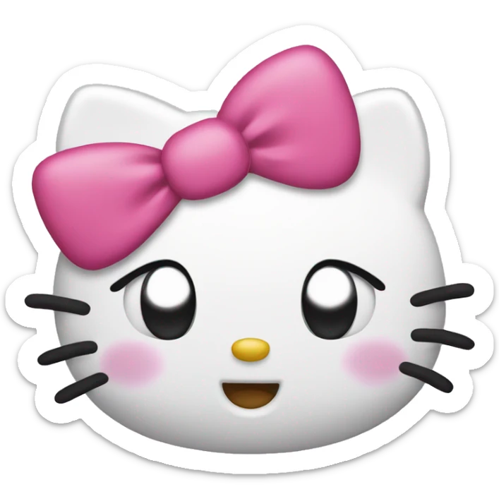 hello kitty  sticker