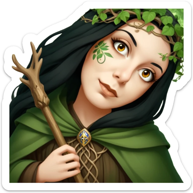 Forest Wizard sticker