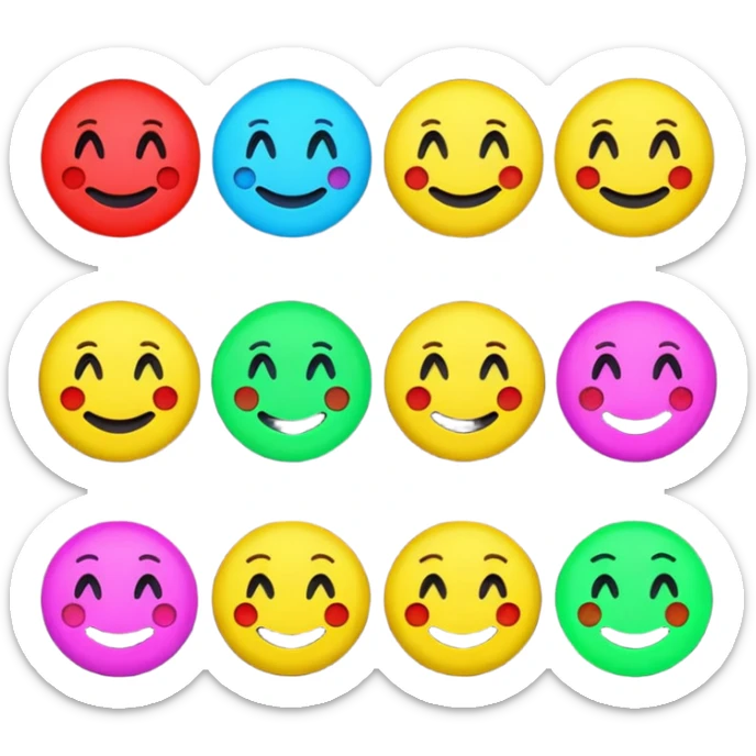 Bana Fivem Roleplay emojisi yap emojinin üstendeki isim NEON olsun farklı renklerde yap sticker