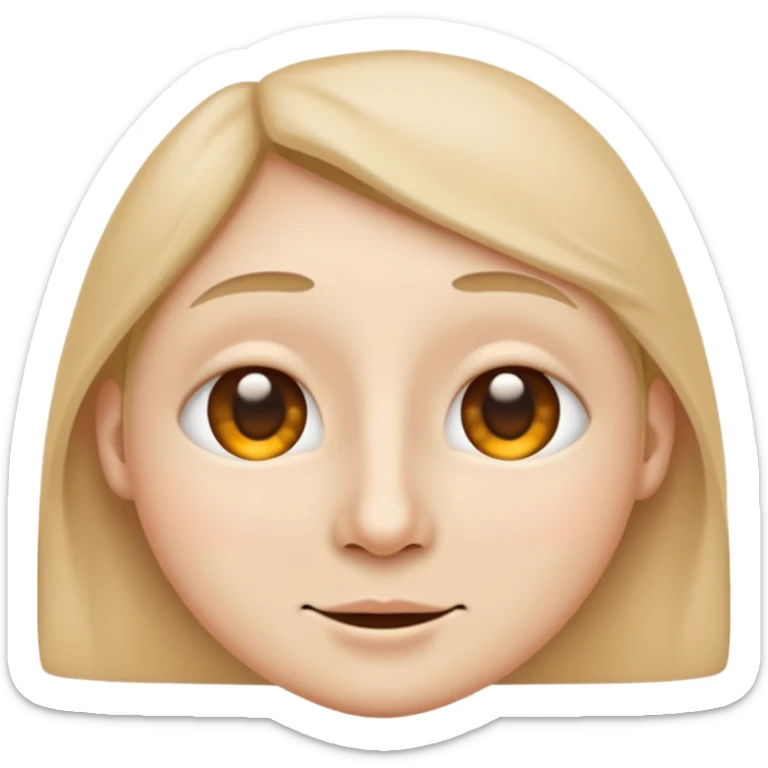 Single emoji of a human nose only, no face, no eyes, no mouth. Simple flat emoji style, centered, clean outlines, soft shading, neutral skin tone. Friendly and neutral expression. Transparent background. Standard emoji proportions. Suitable for messaging apps. sticker