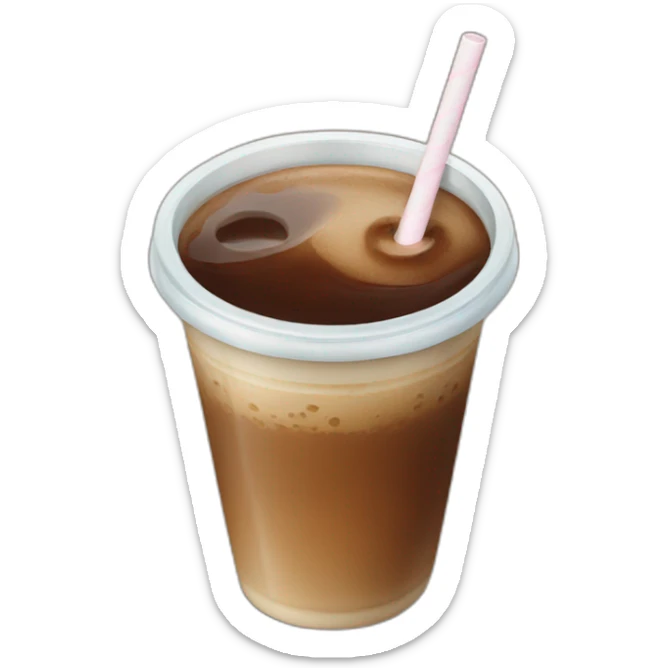 ice coffee sticker