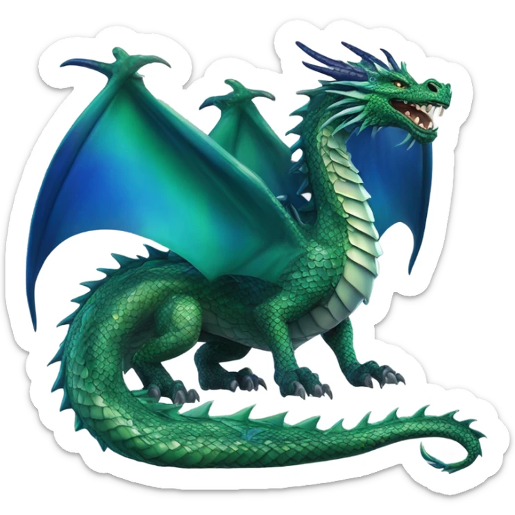 Dragon sticker