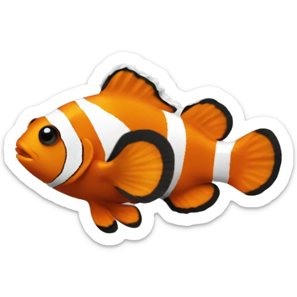 Clownfish sticker