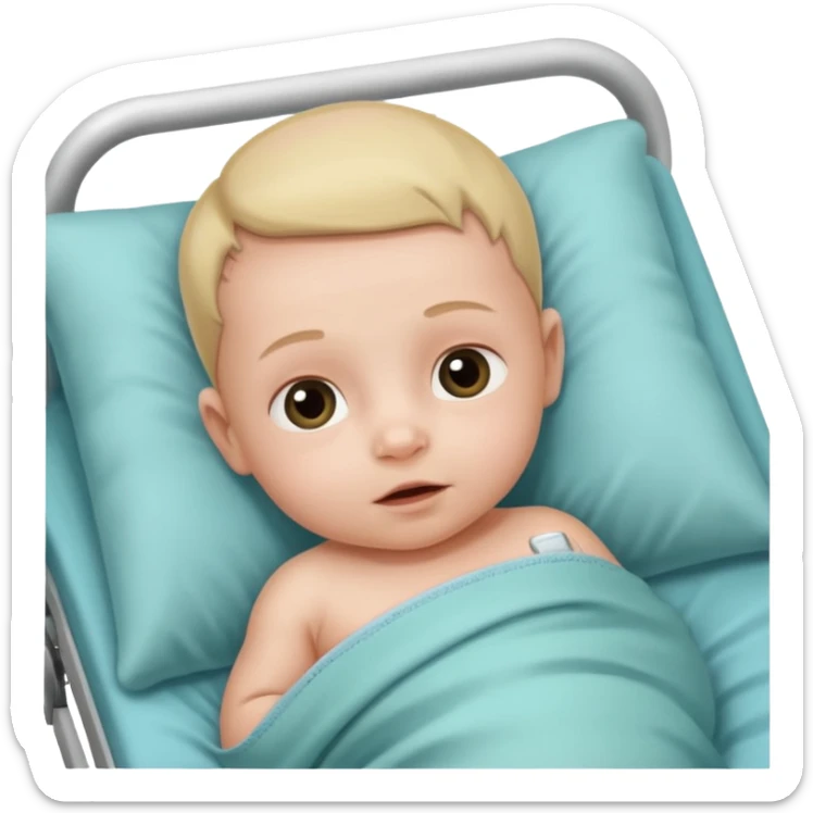 create me Paediatric Surgery emoji for 👶 Baby or 👧 Girl/👦 Boy: Emojis to signify children or pediatric patients giving birth sticker